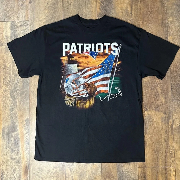 New England Patriots NFL Team Apparel Men’s T-Shirt Size XL - Picture 1 of 5
